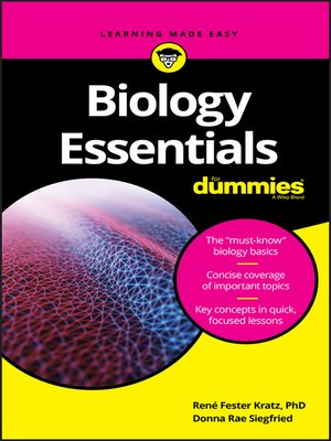 cover image of Biology Essentials For Dummies